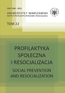 Book review:  Grzegorz Pyszczek  „Nadnormalność jako zjawisko społeczne. Wokół klasycznej koncepcji F. Znanieckiego” Cover Image