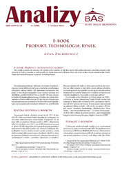 E-book Produkt, technologia, rynek.
