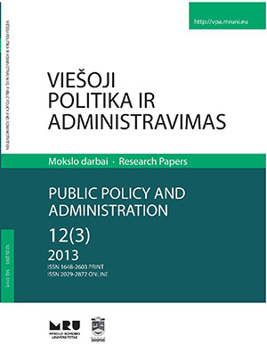 Pecularities of the Electronic Public Service Provision in Šakiai District Municipality Cover Image