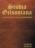 GADAMER AND SUBSTANTIAL EQUALITY OF THOUGHT AND LANGUAGE IN ST. AUGUSTINE Cover Image