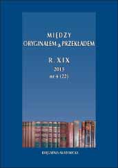 Strategies in Translating Italian Librettos in 18th Century Poland Cover Image