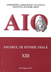 Istoria orală în şcoală Experienta didactică prilejuită de implicarea în POSDRU/87/1.3/S/48695