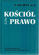 Uroczystość wręczenia Nagrody im. Księdza Idziego Radziszewskiego Jego Eminencji Kard. Zenonowi Grocholewskiemu, Lublin, 27 maja 2013 Cover Image