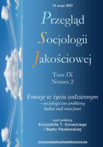 Book Reviews: Piotr Sztompka (2012) Socjologia. Analiza społeczeństwa. Kraków: Społeczny Instytut Wydawniczy Znak Cover Image