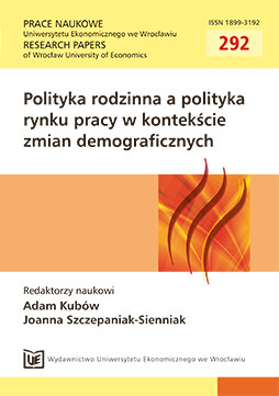 Employment of mothers of young children in Poland and its conditioning and a proposal to reform the system of family benefits Cover Image