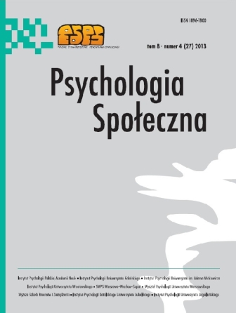 Relacje spoleczne w pracy jako moderator zaleznosci: wymagania w pracy – zdrowie psychiczne i fizyczne nauczycieli