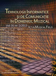 La congruența dintre câmpuri: Emoția umană și Tehnologia Un studiu analitic al operei Death and the Powers. The Robot opera de Tod Machover Cover Image