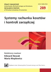 Management control systemsand their importance from the perspectiveof top management of companies operatingin Poland Cover Image