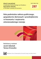 wpływ przychodów ze sprzedaży praw majątkowych wynikających ze świadectw pochodzenia energii na sytuację finansową wybranych przedsiębiorstw