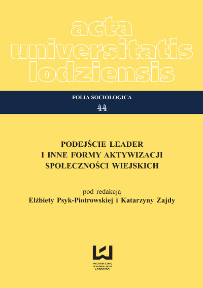 Involvement of local stakeholders in LEADER (2007-2013) programme partnerships in Eastern Germany: network thinking and context effects Cover Image