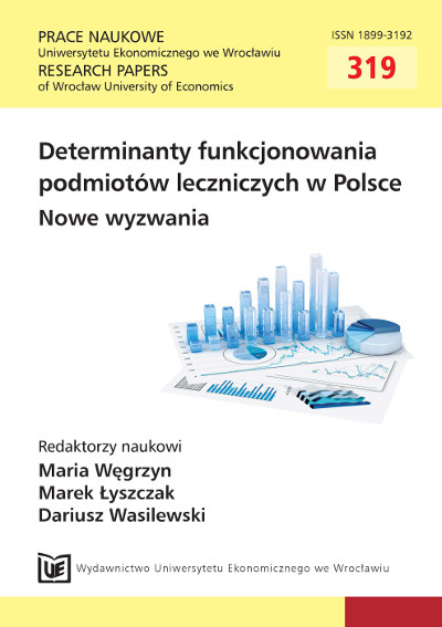 Dieticians in healthcare system in Poland and in selected countries Cover Image