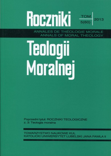 Human Sexuality - Donated or “Constructed”? Moral Anthropological Vision of Human Sexuality to the Gender Ideology Cover Image