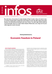 Economic freedom in Poland. Cover Image