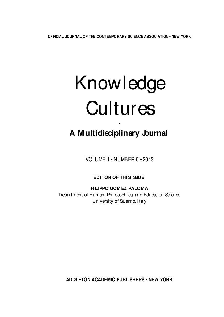 BODY KNOWLEDGE AND MOTOR SKILLS Cover Image