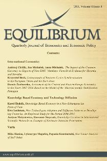 NEW TECHNOLOGIES ADOPTION AND DIFFUSION PATTERNS IN DEVELOPING COUNTRIES. AN EMPIRICAL STUDY FOR THE PERIOD 2000-2011 Cover Image