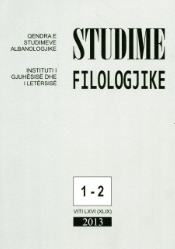 THOMA DHIMA, FRAZA ME FJALl TË NËNRENDITUR PËRCAKTORE- NDAJSHTIMORE TË KOHËS, Qendra e Studimeve Albanologjike, Tiranë, 2013 Cover Image