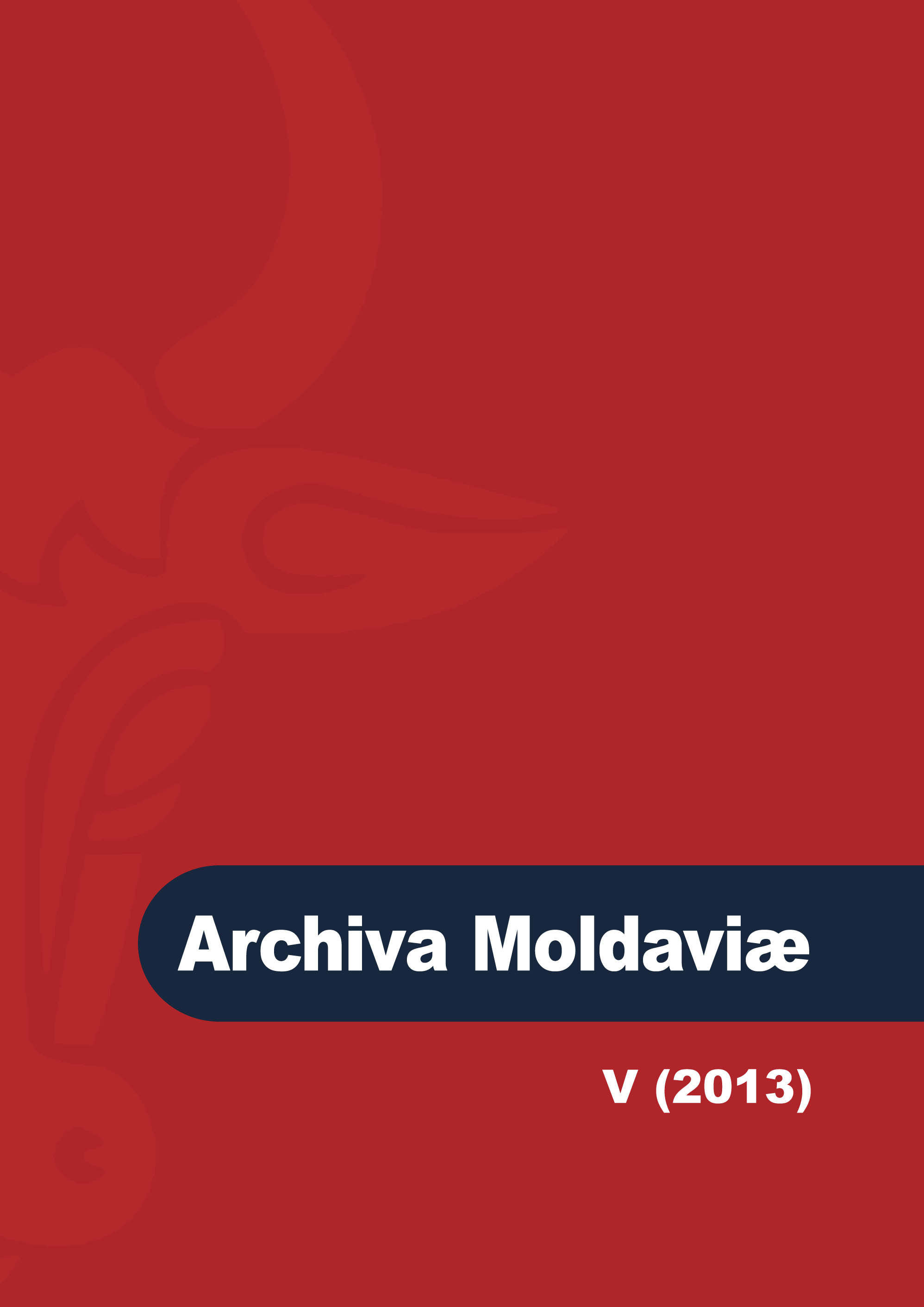 Archives, Historical Research and Local Memory. The Return of Moldavia’s Documents to Iaşi after 150 years Cover Image