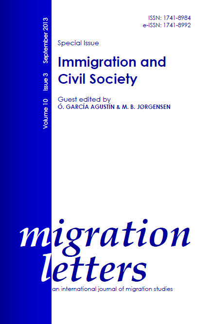Challenges to immigrant associations and NGOs in contemporary Greece Cover Image