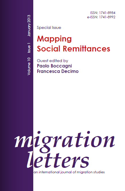 Rethinking family relations through the allocation of emigration’s resources: Senegalese migrants’ use of e-commerce