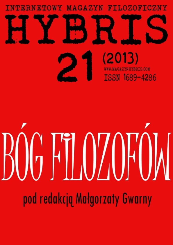 BÓG FILOZOFÓW WOBEC BOGA MISTYKÓW: WYŻSZOŚĆ BEZ PROTEKCJONALNOŚCI