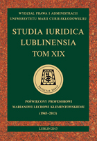 Coll. 1.0. DE SICARIIS [ET HOMICIDIIS CASU VEL VOLUNTATE]– the short lecture on transformation of Roman law against „dagger-men” into the common law on homicide Cover Image