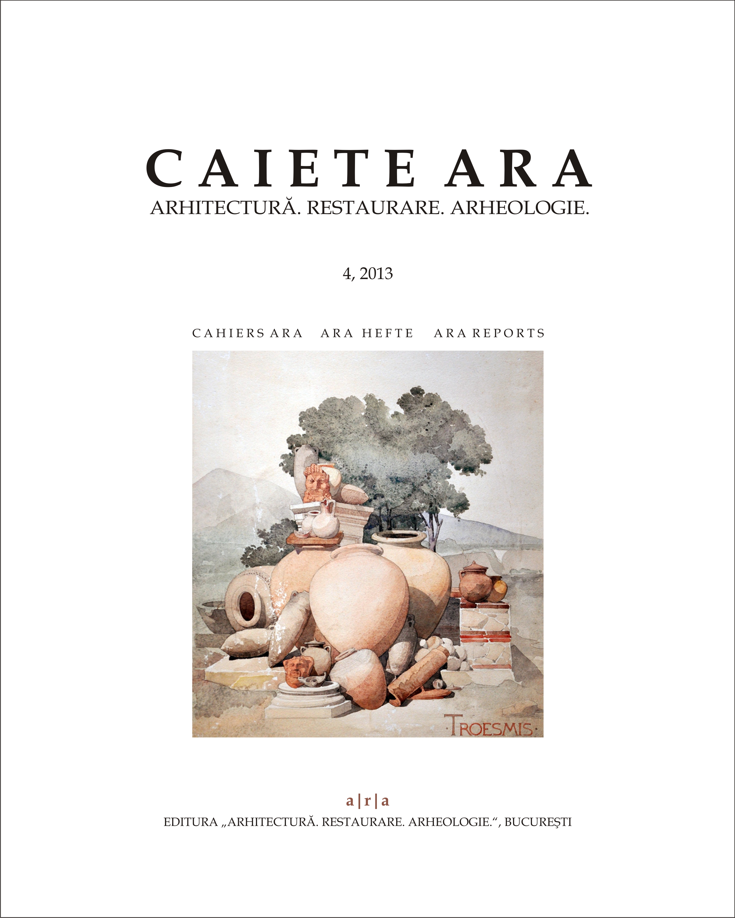 A material culture perspective on the capitalization of Roşia Montană architectural heritage (Romania) 
by the Roşia Montană Gold Corporation Cover Image