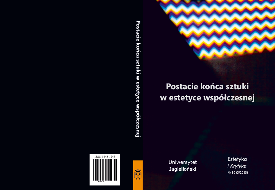 'Even the smallest plash reflects the sky'. Thoughts on aesthetic nature of light. Interview with prof. Alicja Panasiewicz Cover Image