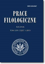 Lexicographical troubles. On the basis of the ongoing teamwork on the {Polish-Bulgarian-Russian dictionary} [‘Polsko-bułgarsko-rosyjski słownik’] Cover Image
