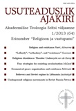 The World Alliance for Promoting International Friendship through the Churches and resistance to totalitarian regimes in the interwar period Cover Image