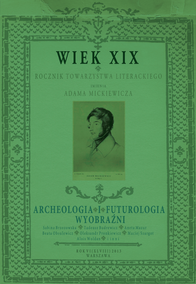 Leopold Méyet’s Letters to Zygmunt Sarnecki from the years 1887–1892 Cover Image