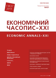 ECOLOGICAL & ECONOMIC DEVELOPMENT OF UKRAINE IN CONDITIONS OF GLOBALIZATION Cover Image