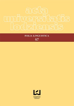 Genre pattern and specialized translation (analysis of selected mechanisms of language simplification in Polish and Italian versions of patient information leaflet) Cover Image