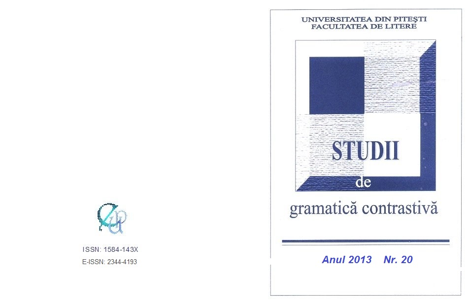 Remarks on Intensifiers and Intensification in English and Romanian Cover Image