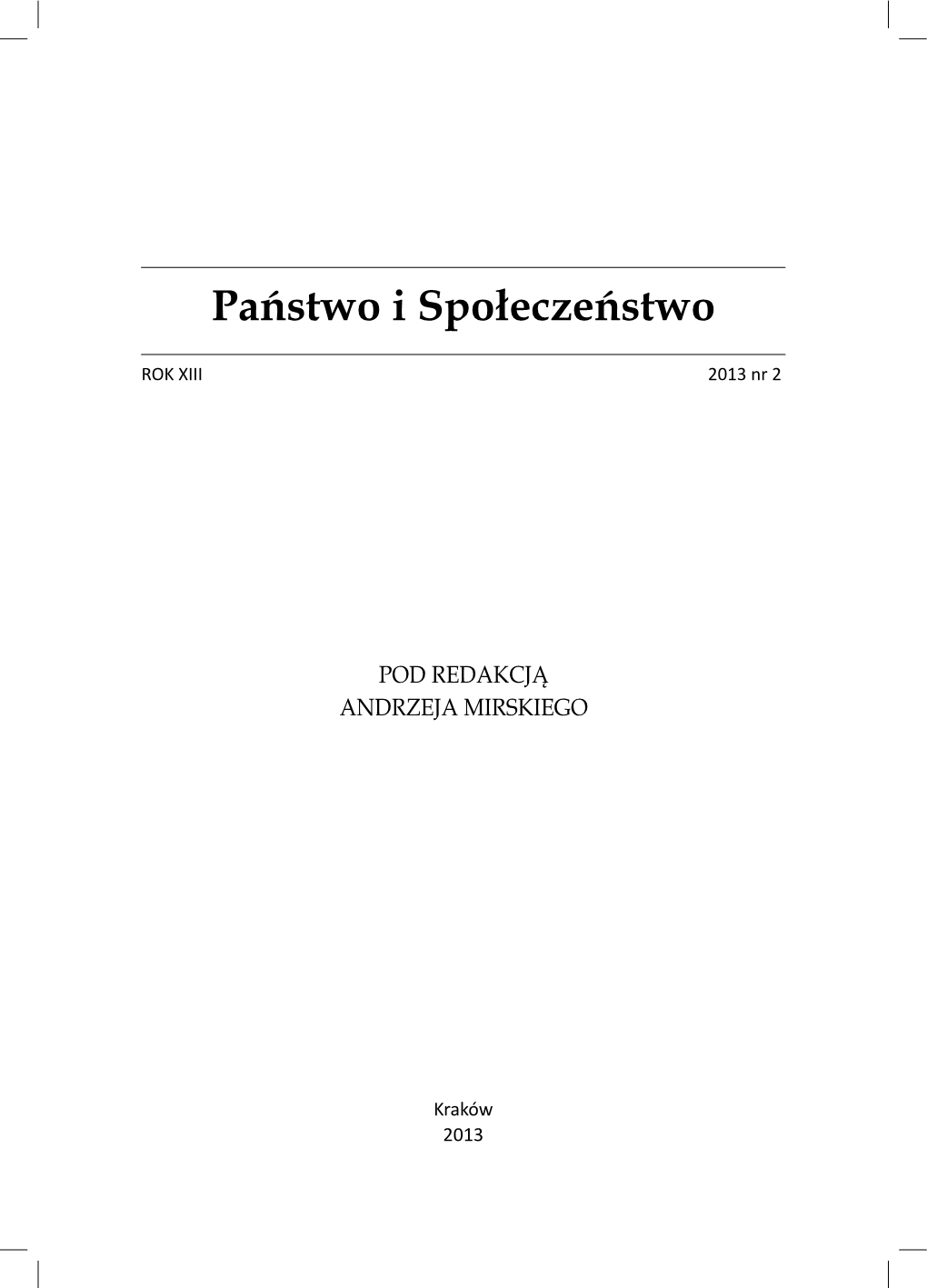 Teresa Olearczyk, Rodzina między starym a nowym paradygmatem, [Verbum, Rużomberok 2013, 244 pp.] Cover Image