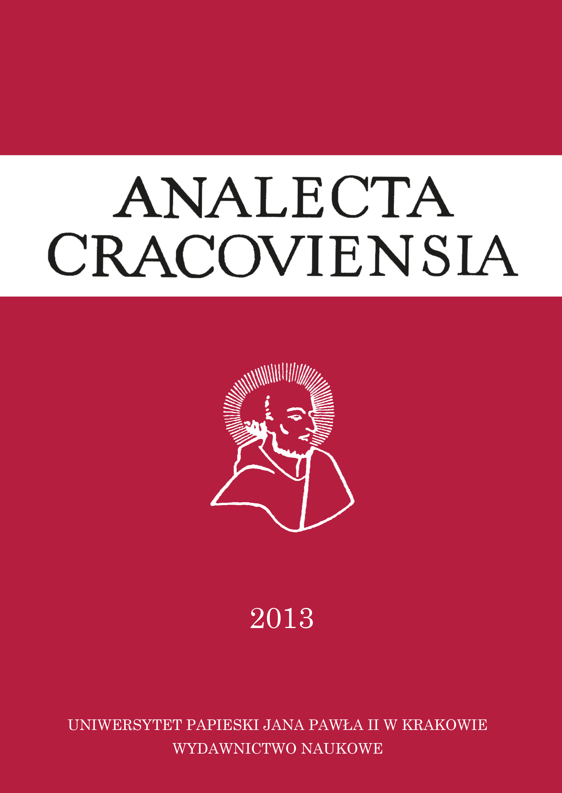 Should the antiquity be an inspiration for the contemporary church legislator in the realm of marriage and family? Deliberations based on the culture of Greece and Rome Cover Image