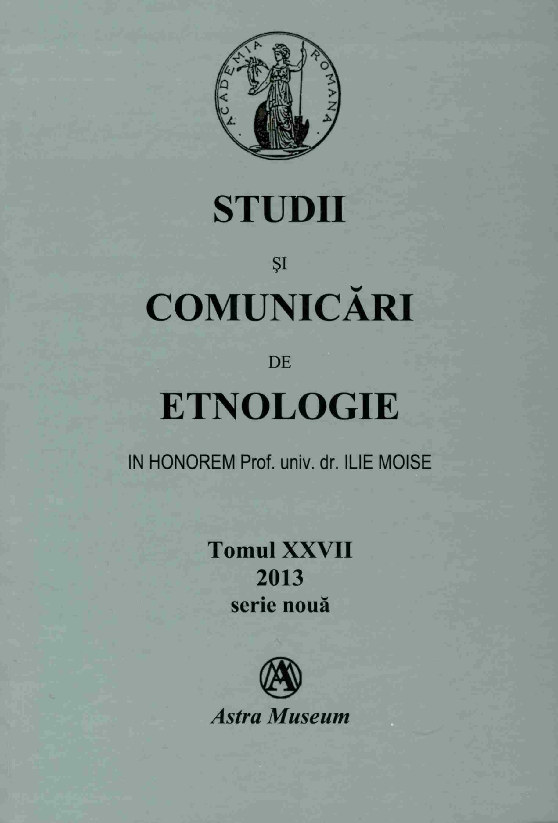 Aspects of Romanian folk botany in southern Transylvania Cover Image