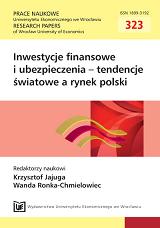 Traded period returns and non-traded period returns – comparison of selected properties on the basis of futures contracts quoted on Warsaw Stock Excha Cover Image