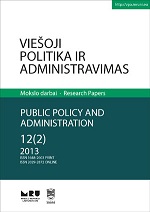 Development of Local Self-Government in Lithuania from 1990 to date (second part) Cover Image