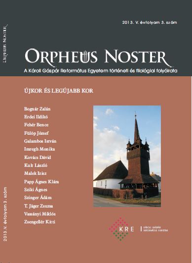 Sándor Weöres and Dezső Kosztolányi concept of language Cover Image