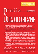 Social Patterning of Consumption Tastes and Practices: Convergence of Social Positions and Lifestyles or Autonomy of Culture? Cover Image