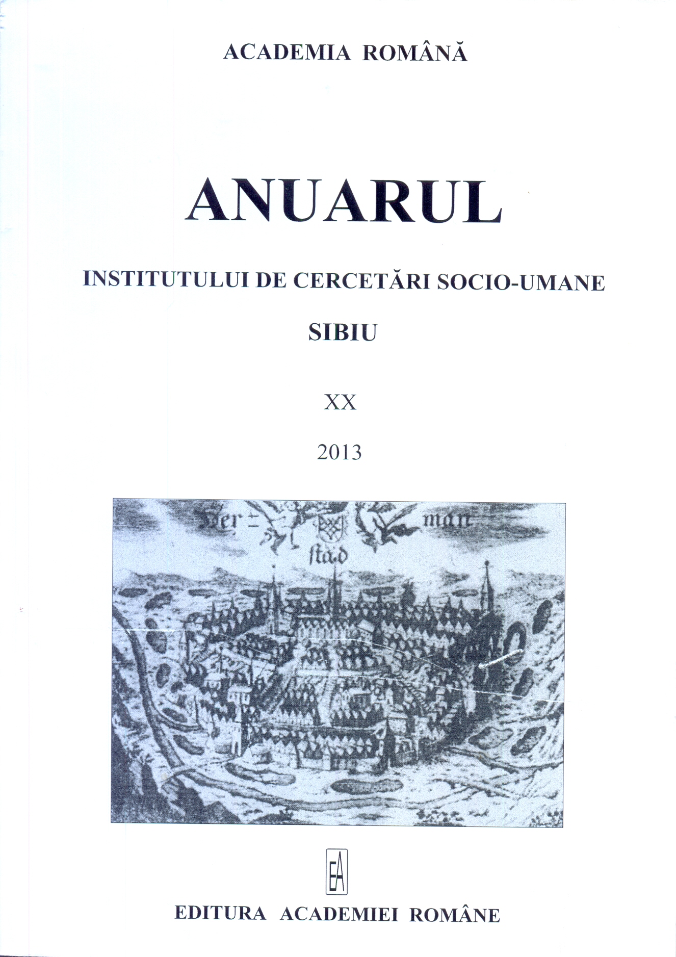 Sibiu Theatrical Repertoire, in the latter Part of the 19th Century Cover Image