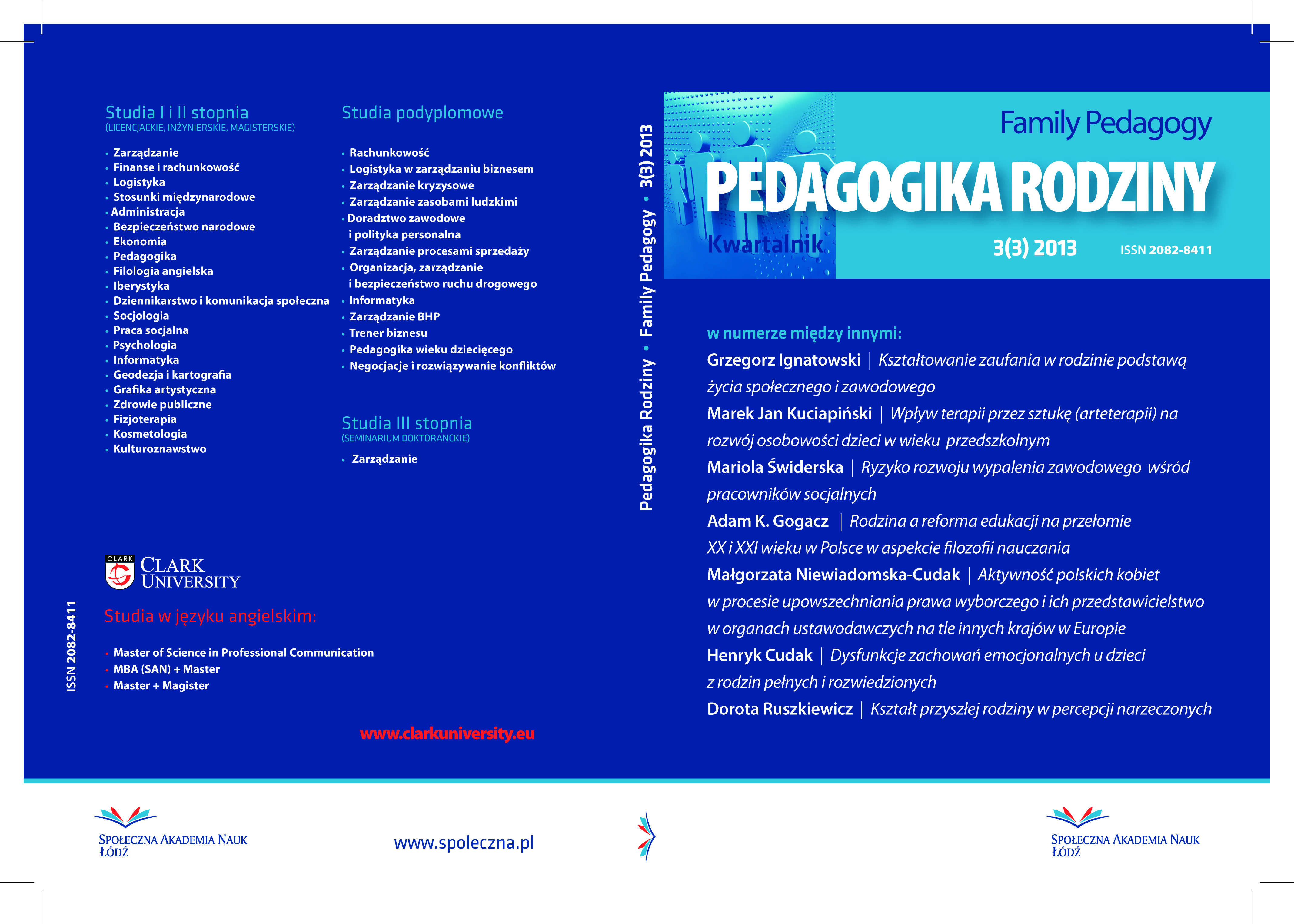 The influence of the family on shaping children’s pro-social attitudes Cover Image