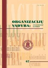 Employee Relations Role in Lithuanian Companies Organizational Culture Formation Cover Image