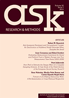 Evaluating Measurement Invariance for Social and Political Trust in Western Europe over Four Measurement Time Points (2002-2008) Cover Image