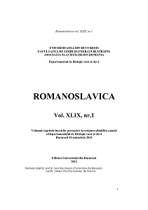 Did Proto-Romanian have "special phonemes"? Cover Image