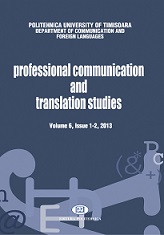 PUBLIC DISCOURSE AND PUBLIC COMMUNICATION. ELEMENTS FROM A PATHOLOGY OF PUBLIC COMMUNICATION AT THE LEVEL OF POLITICAL DISCOURSE Cover Image