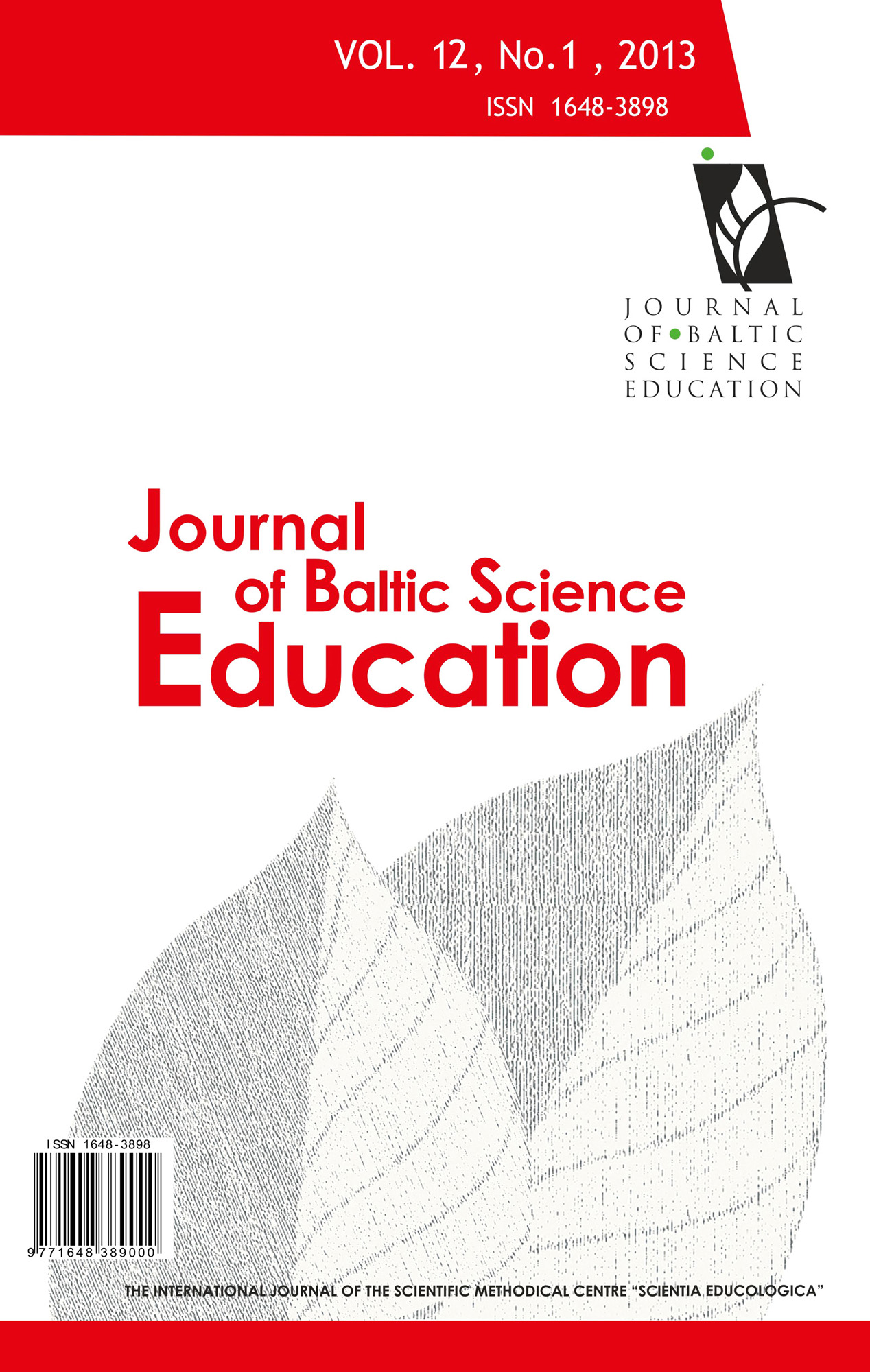 PROSPECTIVE PHYSICS TEACHERS’ SELF-EFFICACY BELIEFS ABOUT TEACHING AND CONCEPTUAL UNDERSTANDINGS FOR THE SUBJECTS OF FORCE AND MOTION Cover Image