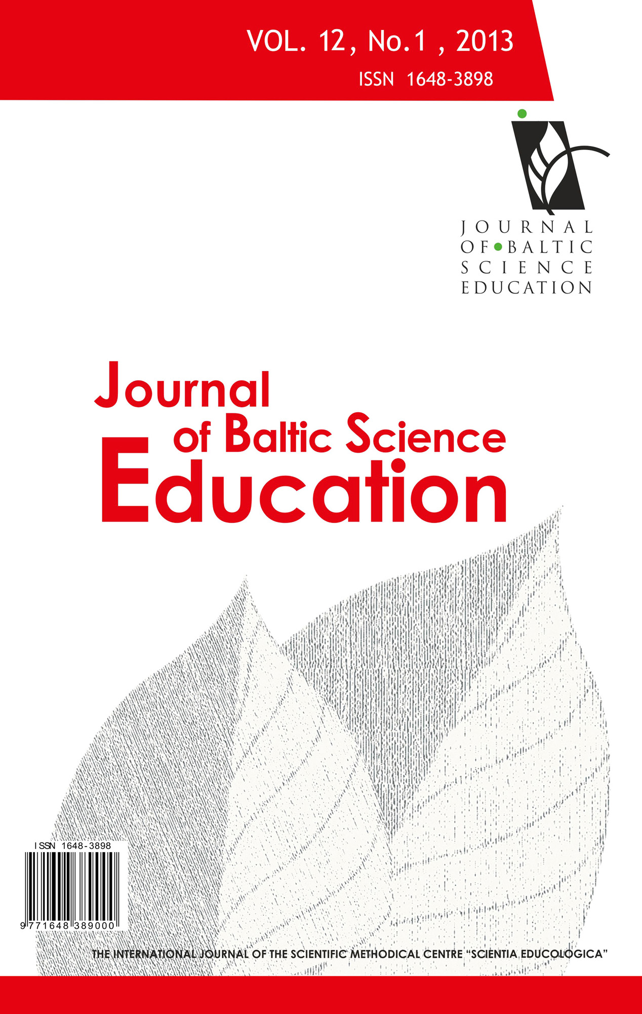 THE INFLUENCE OF TEACHING METHODOLOGIES IN THE LEARNING OF THERMODYNAMICS IN SECONDARY EDUCATION Cover Image