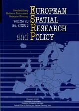 Impact of the European Union on the method of demarcating the beneficiary regions in Hungary Cover Image