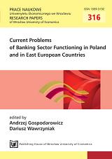 Changes in the ownership structure of the Polish banking sector from the perspective of “the exit strategy” Cover Image